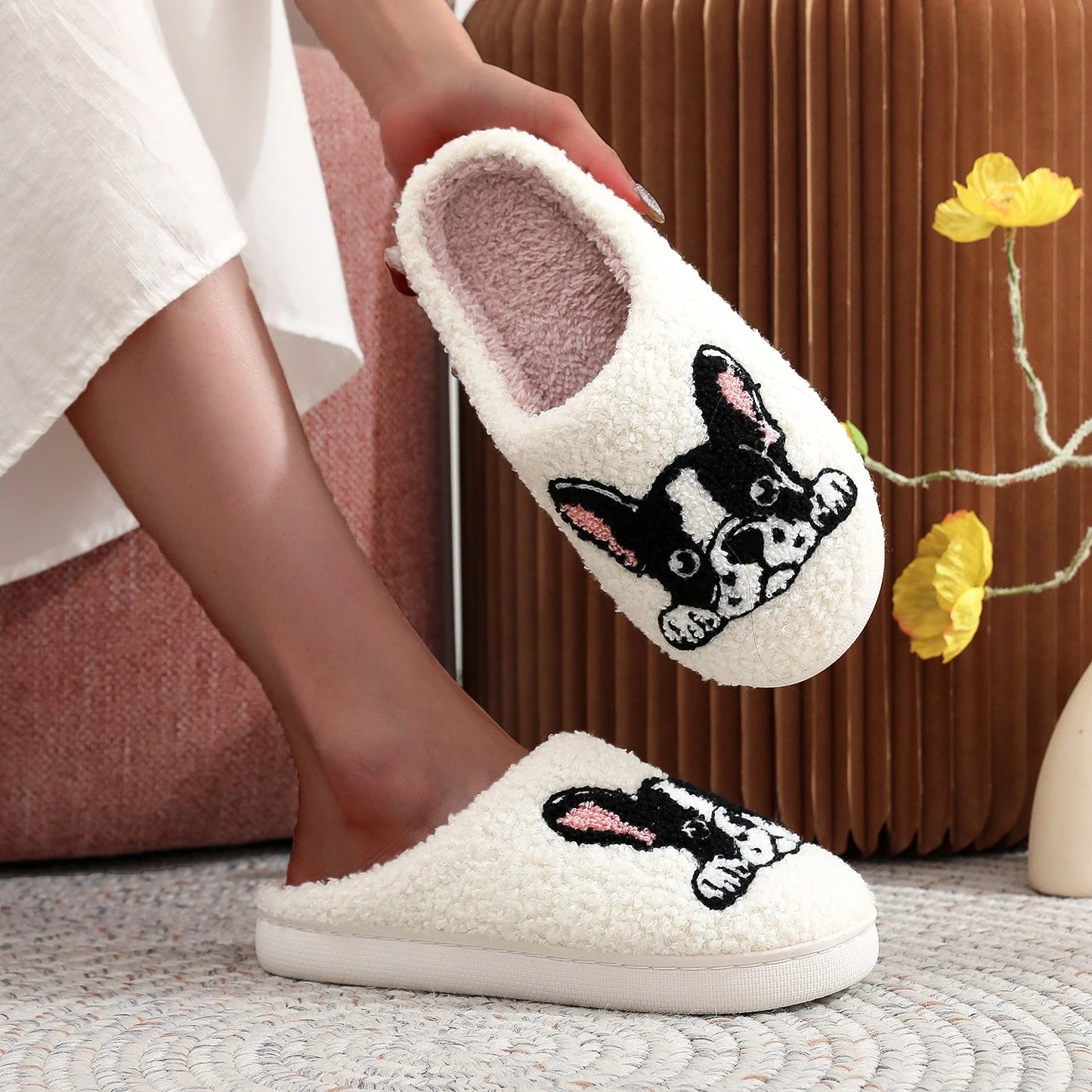 French Bulldog Slippers