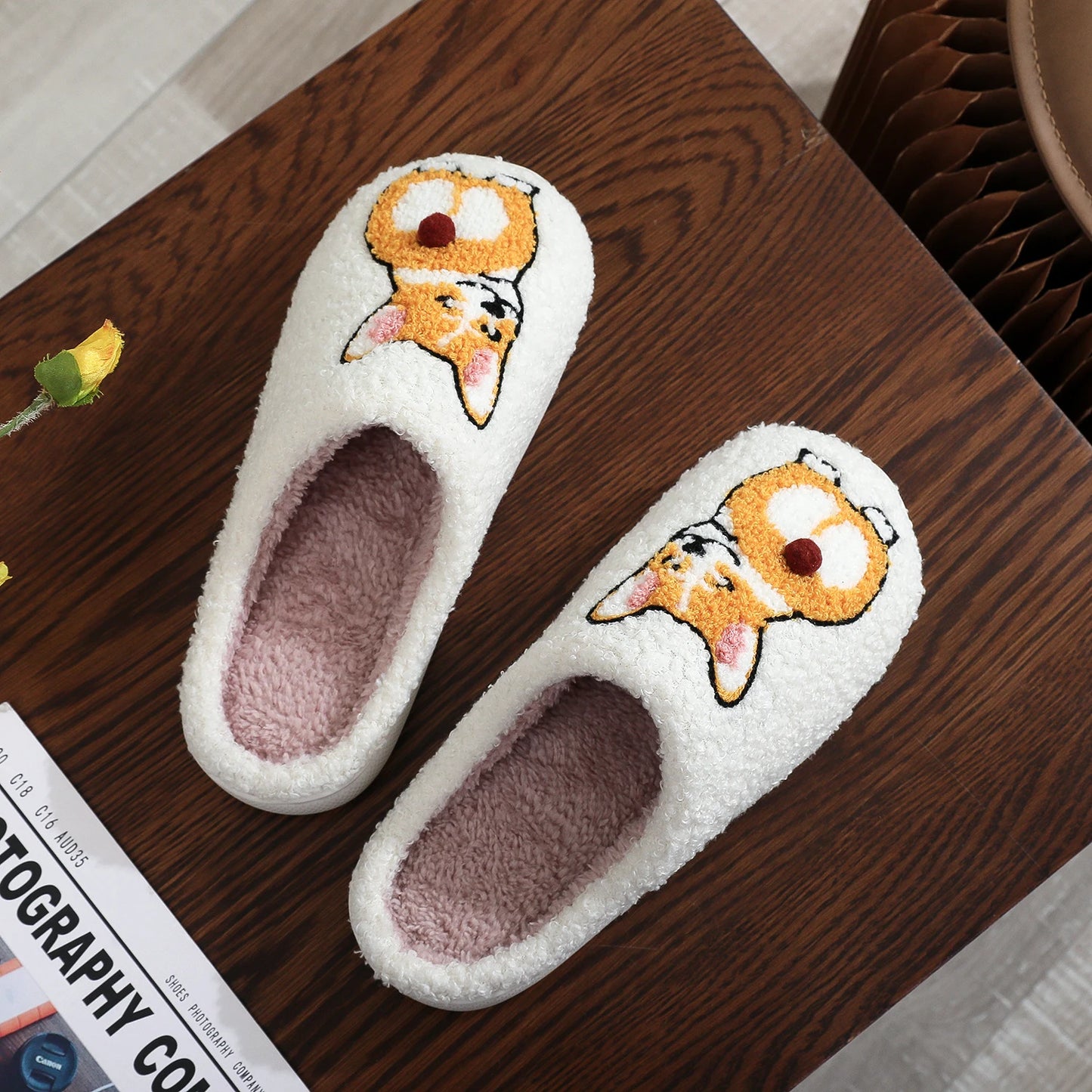 Corgi Slippers
