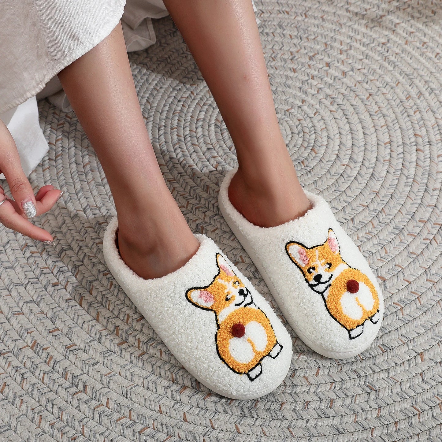 Corgi Slippers