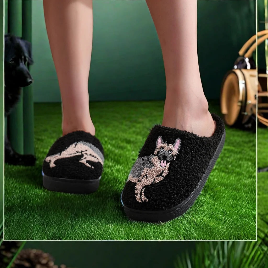 German Shepard Slippers