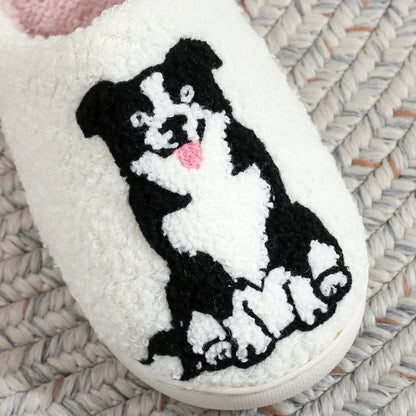 Border Collie Slippers