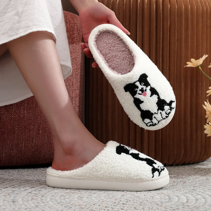 Border Collie Slippers